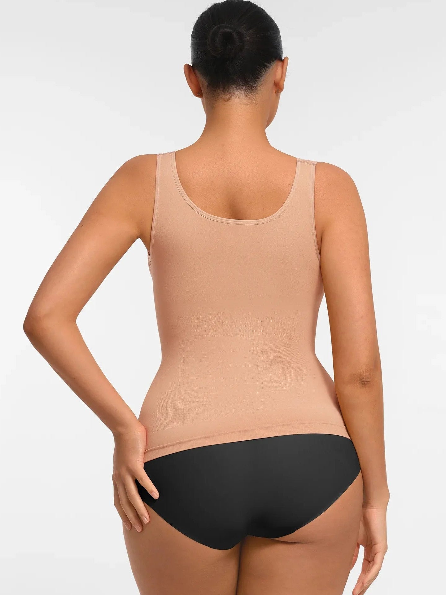 Seamless Everyday Tummy Control Wide Strap Tank Top