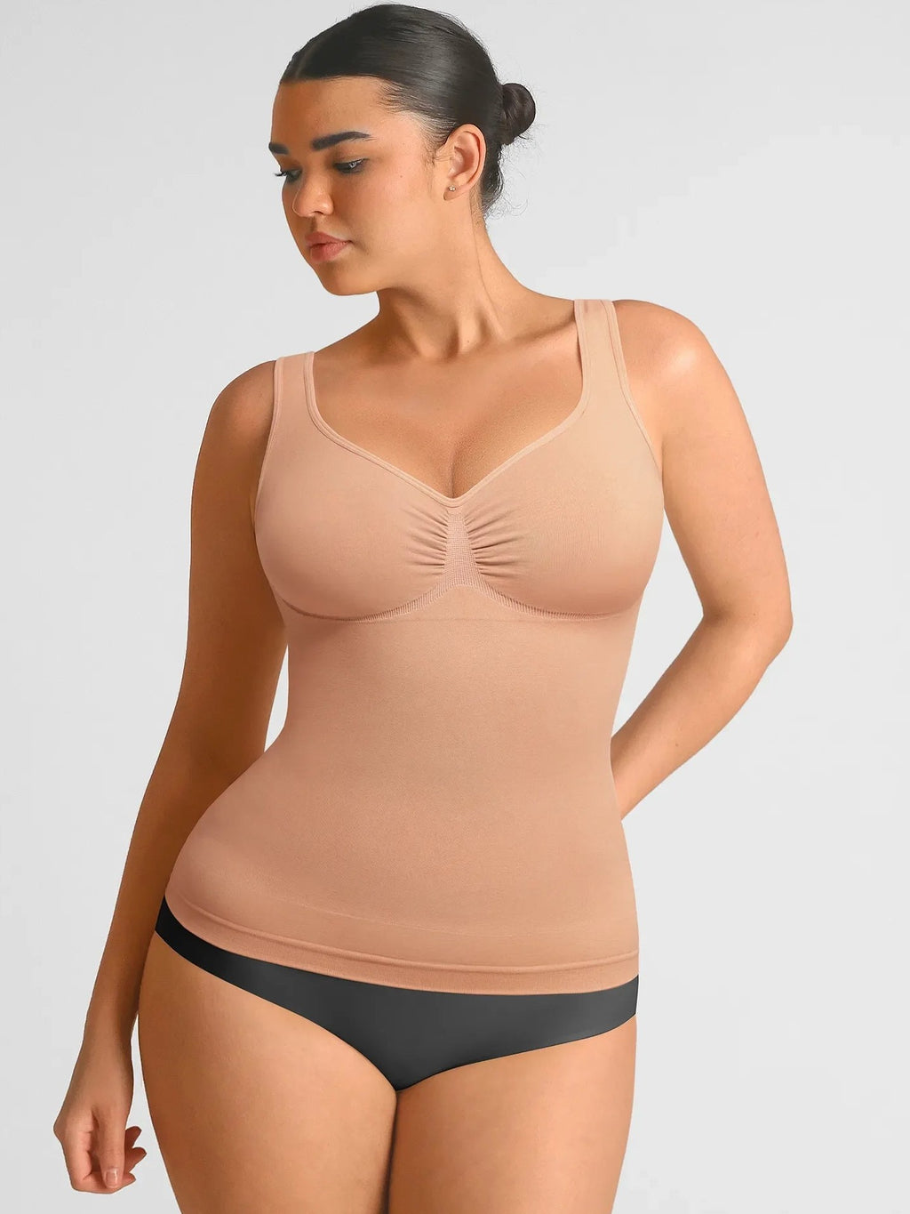 Seamless Everyday Tummy Control Wide Strap Tank Top