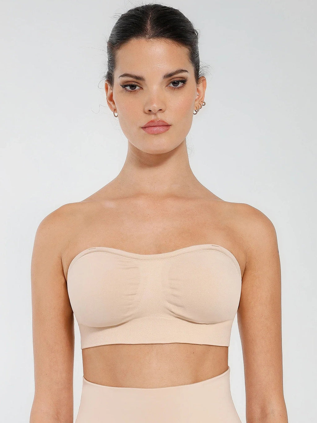 Seamless Anti-Slip Bandeau Bra