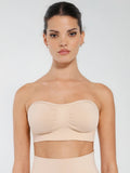 Seamless Anti-Slip Bandeau Bra
