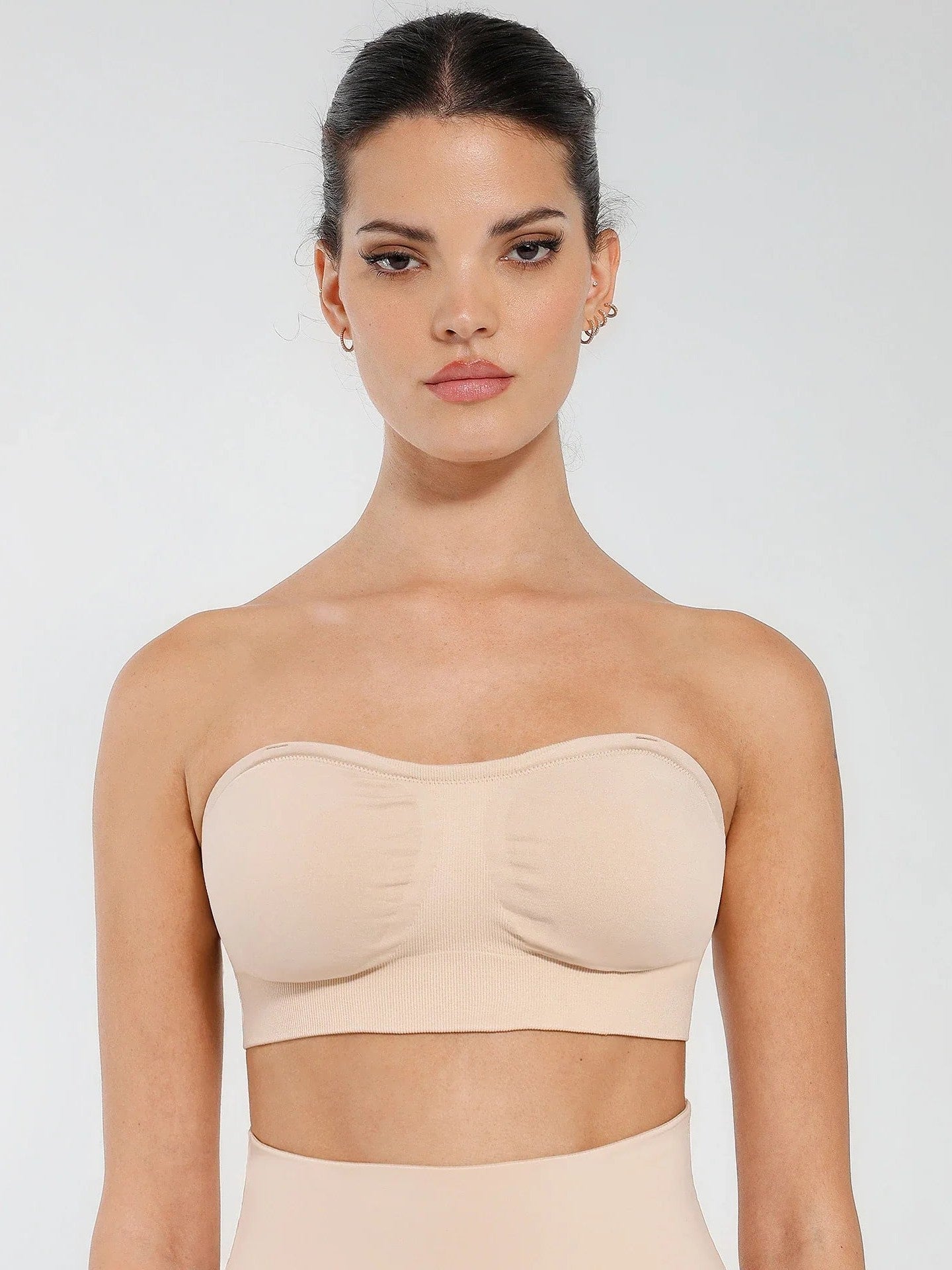Seamless Anti-Slip Bandeau Bra