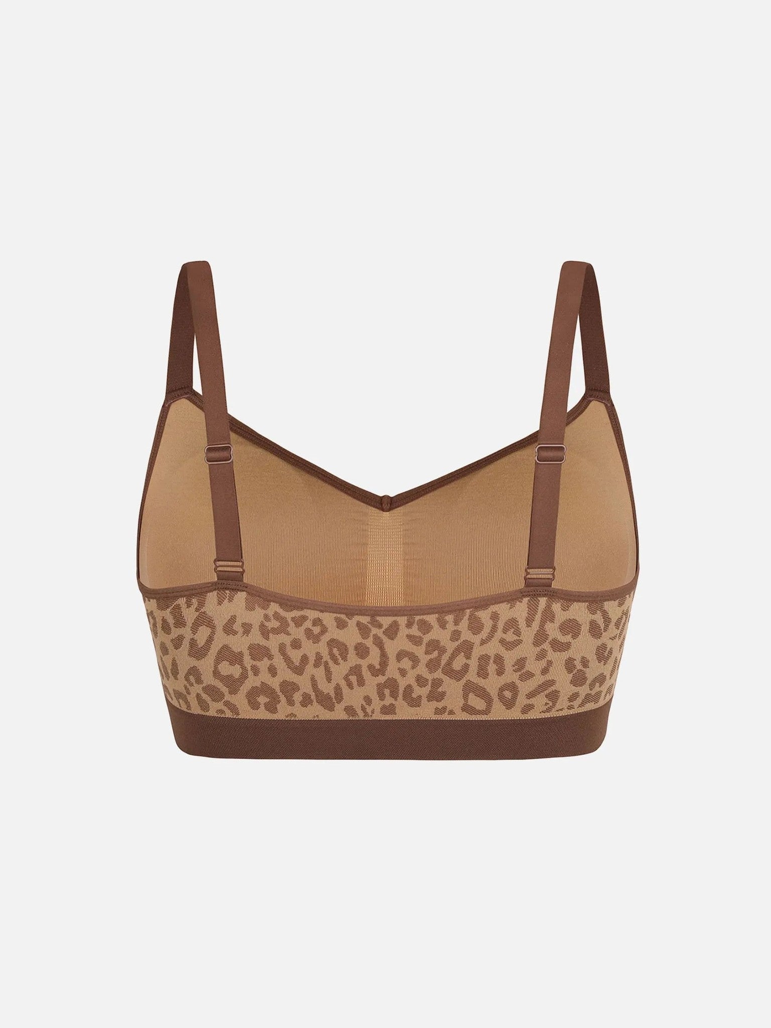 Feelingirl Leopard Print Wireless Bra & Panty