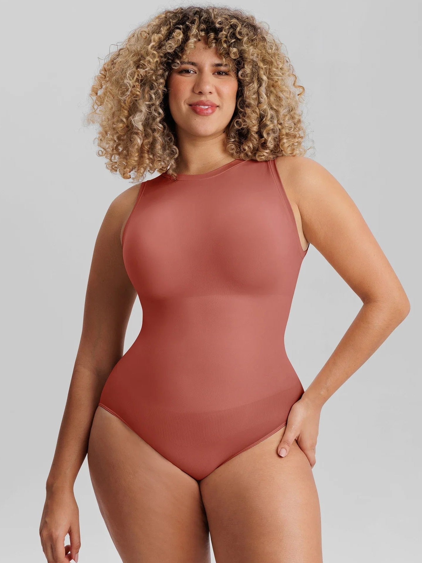 Scoop Neck Buttery Seamless Everyday Bodysuit