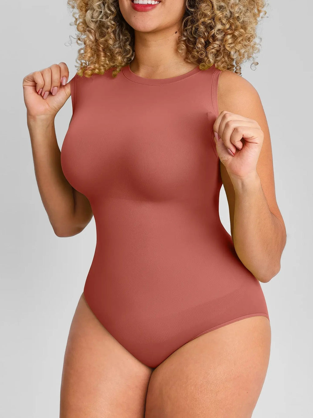 Scoop Neck Buttery Seamless Everyday Bodysuit