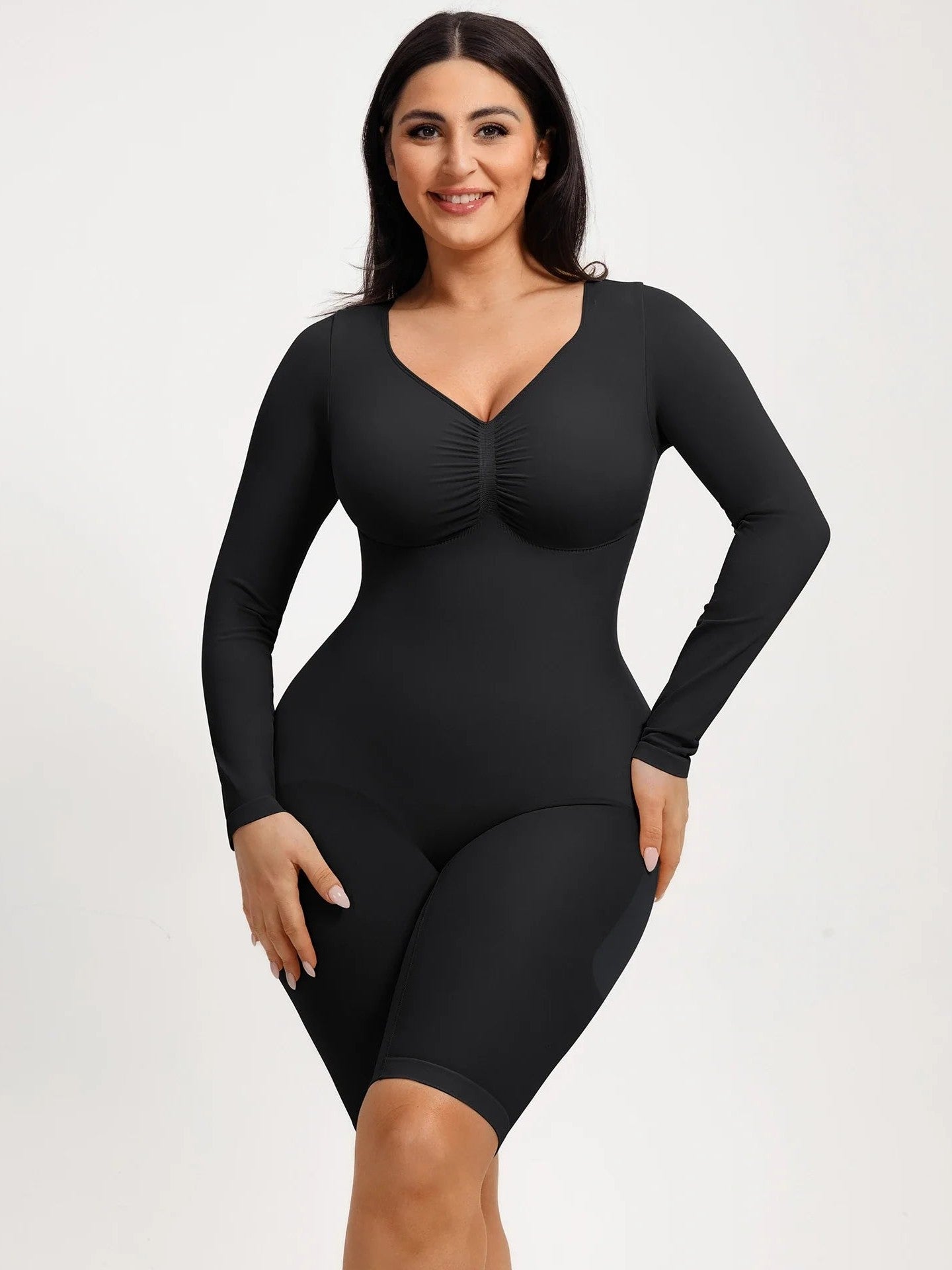 Seamless Firm Control Long Sleeve Everyday Bodysuit