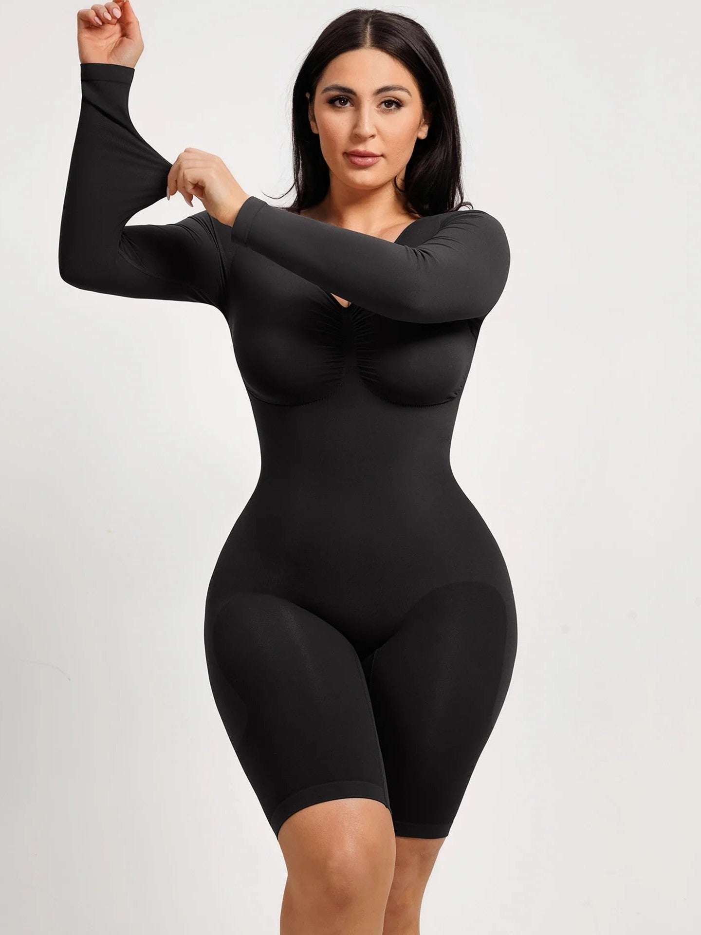Seamless Firm Control Long Sleeve Everyday Bodysuit