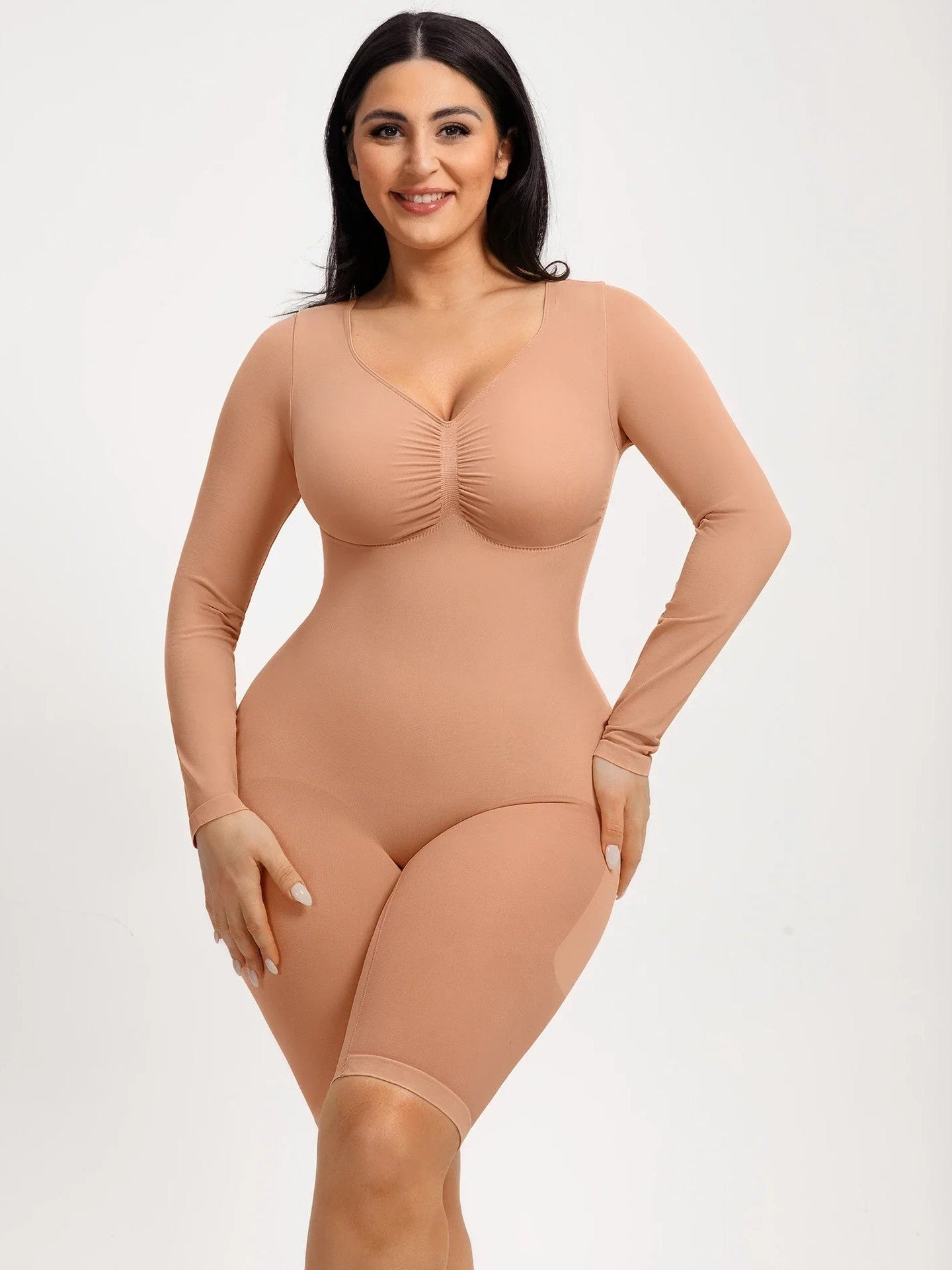 Seamless Firm Control Long Sleeve Everyday Bodysuit