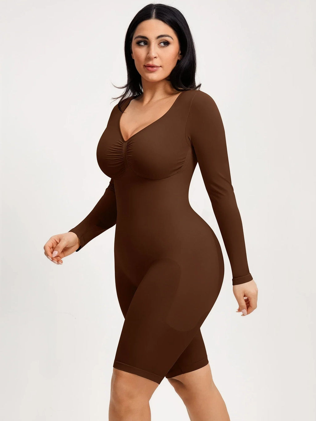 Seamless Firm Control Long Sleeve Everyday Bodysuit
