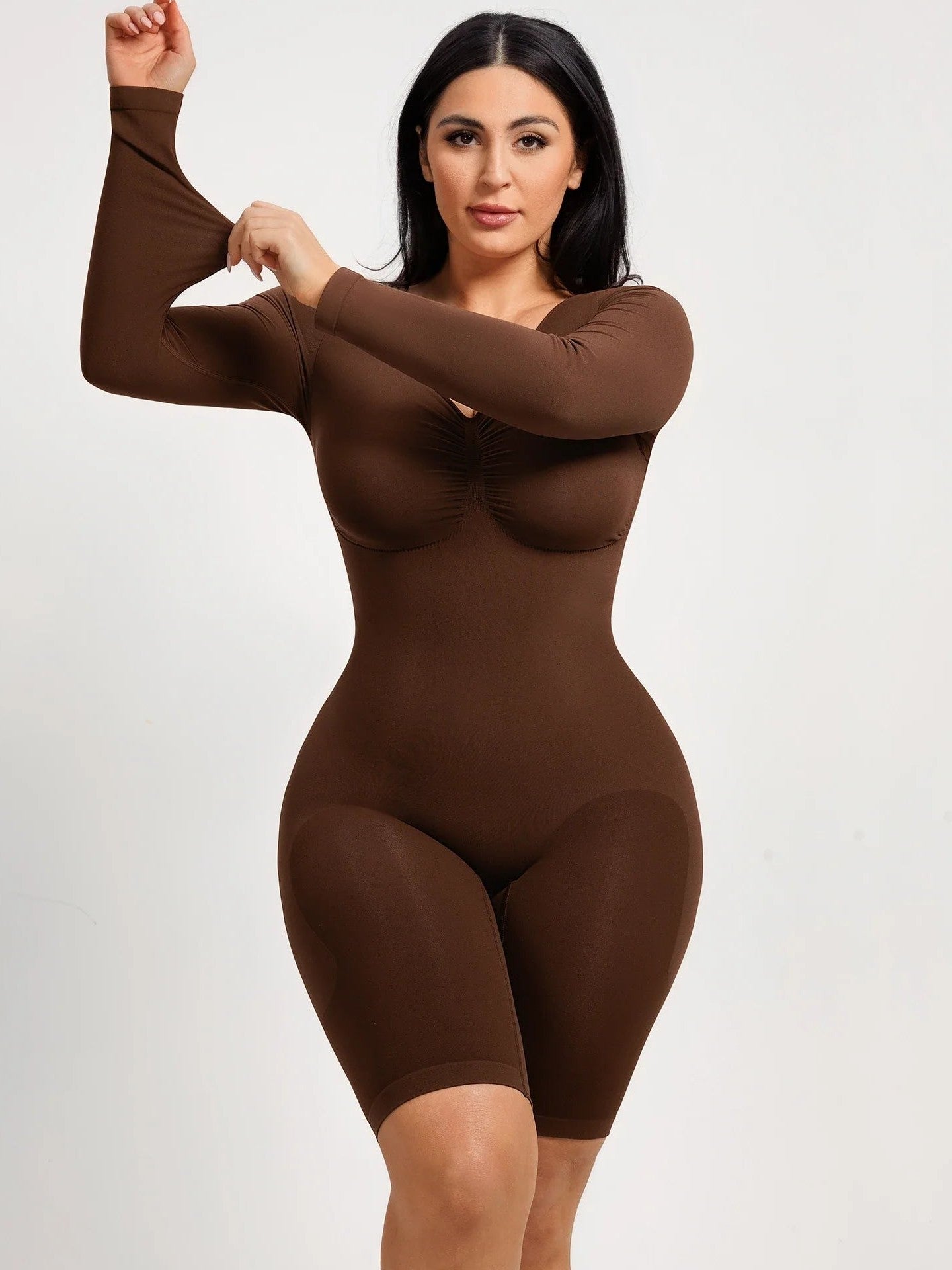 Seamless Firm Control Long Sleeve Everyday Bodysuit