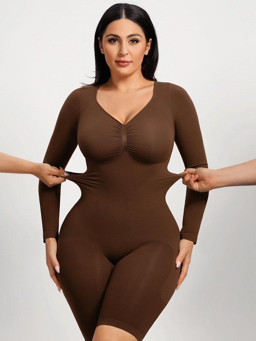 Seamless Firm Control Long Sleeve Everyday Bodysuit