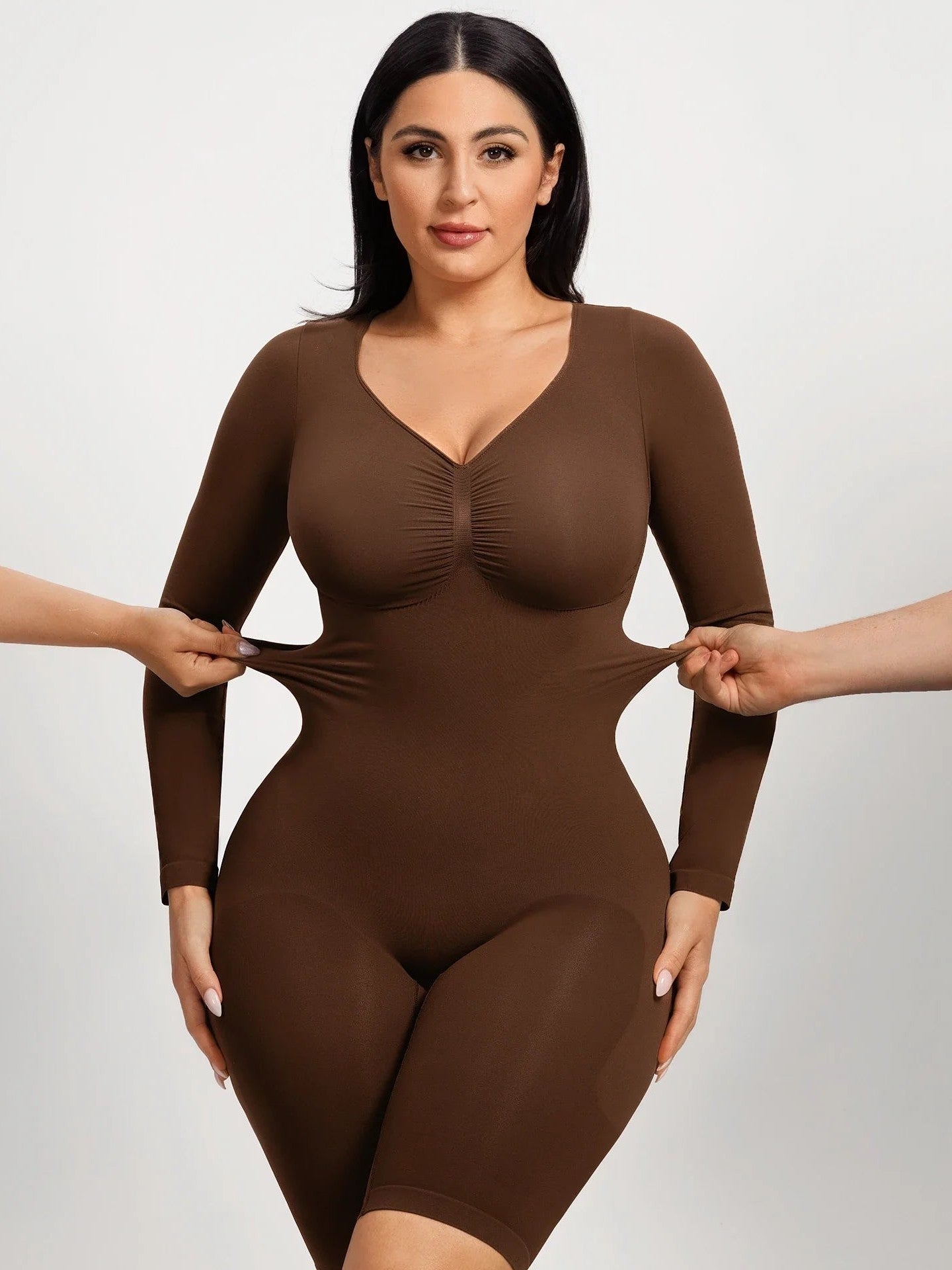 Seamless Firm Control Long Sleeve Everyday Bodysuit