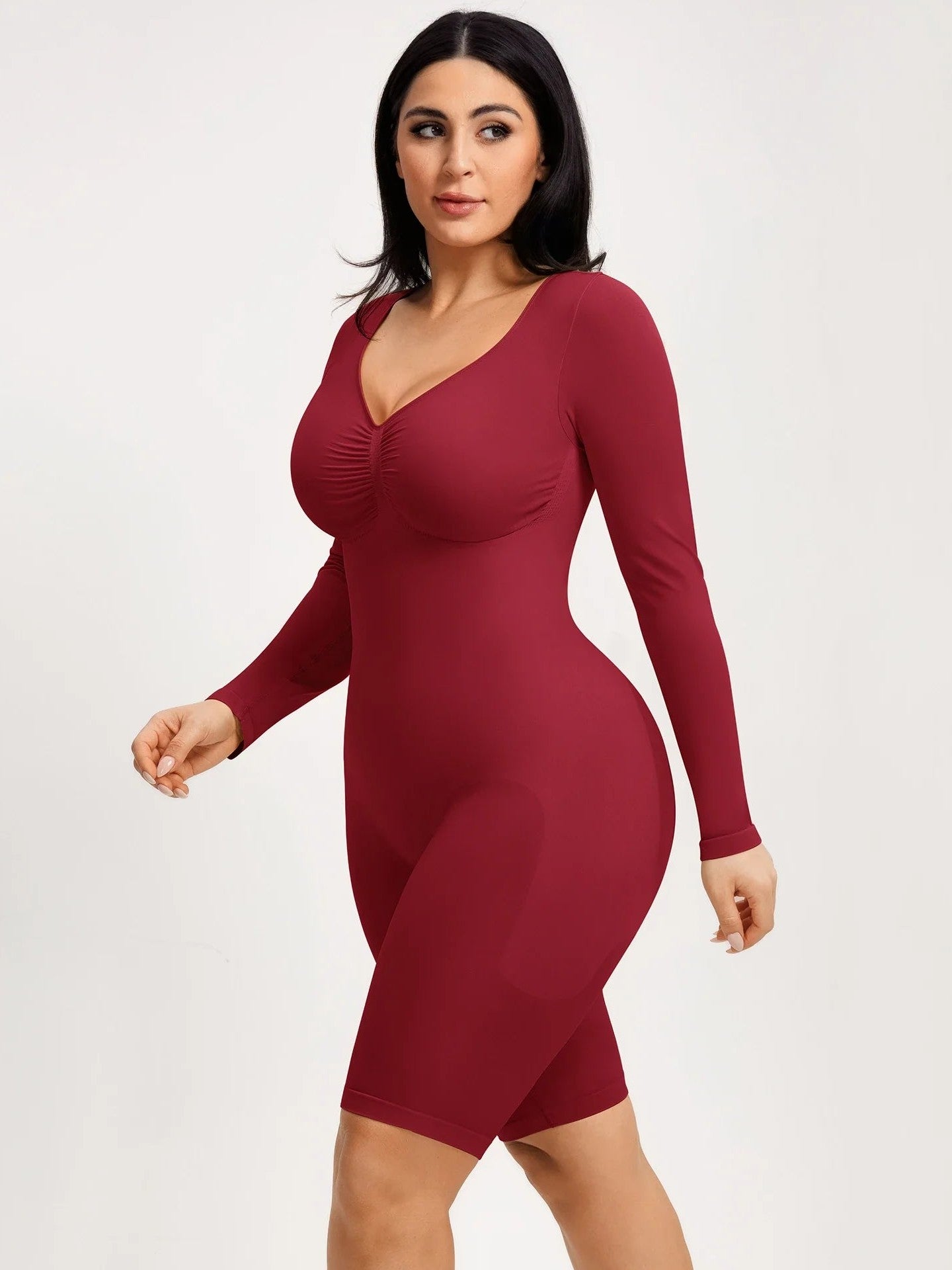 Seamless Firm Control Long Sleeve Everyday Bodysuit
