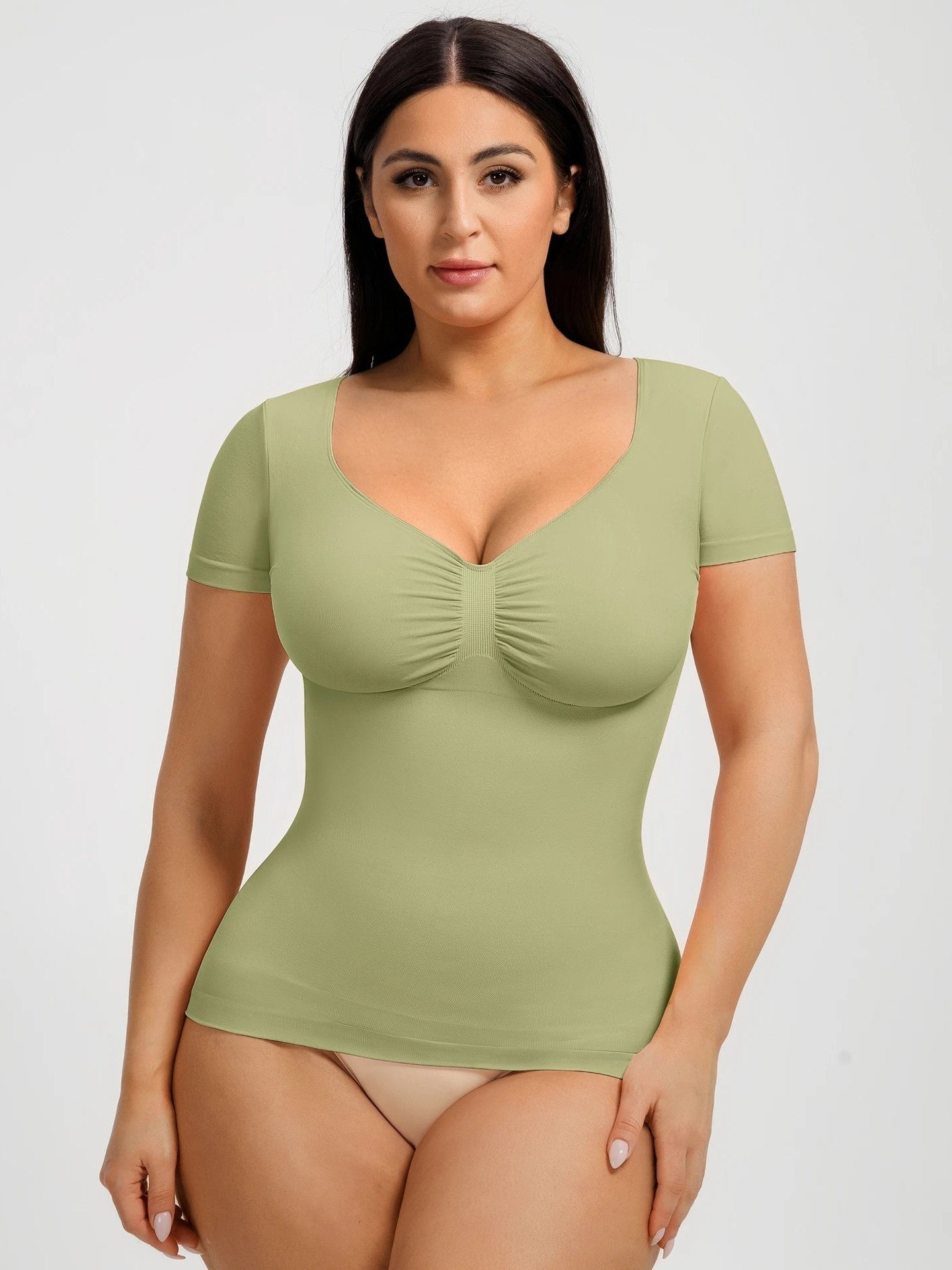 Seamless Tummy Control Everyday Stretch Top
