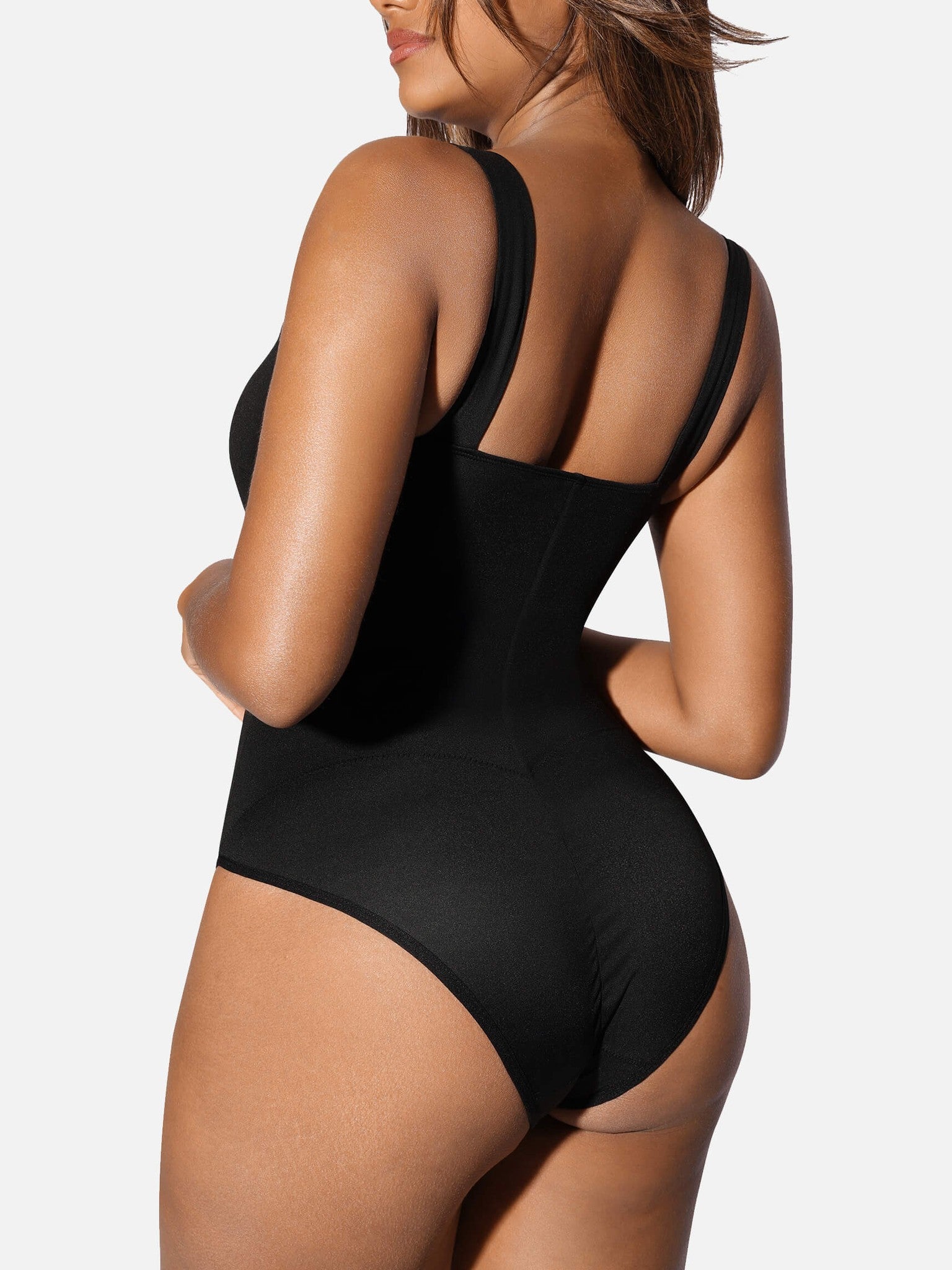 Square Neck Ultra-Stretch Sculpt Bodysuit