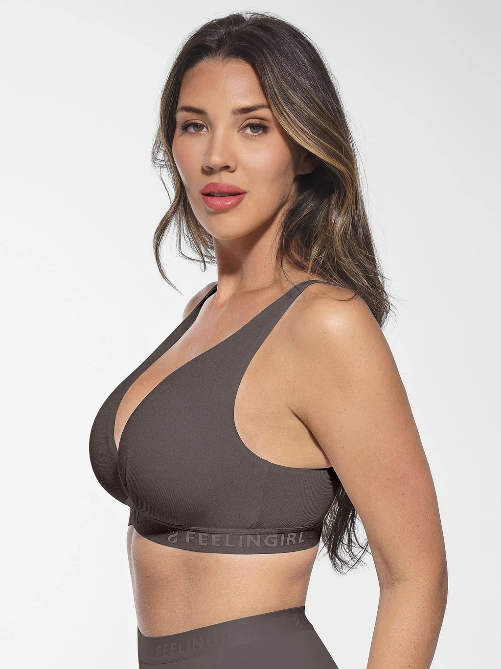 Feelingirl FeelCozy No Underwire Light Support Modal Bra