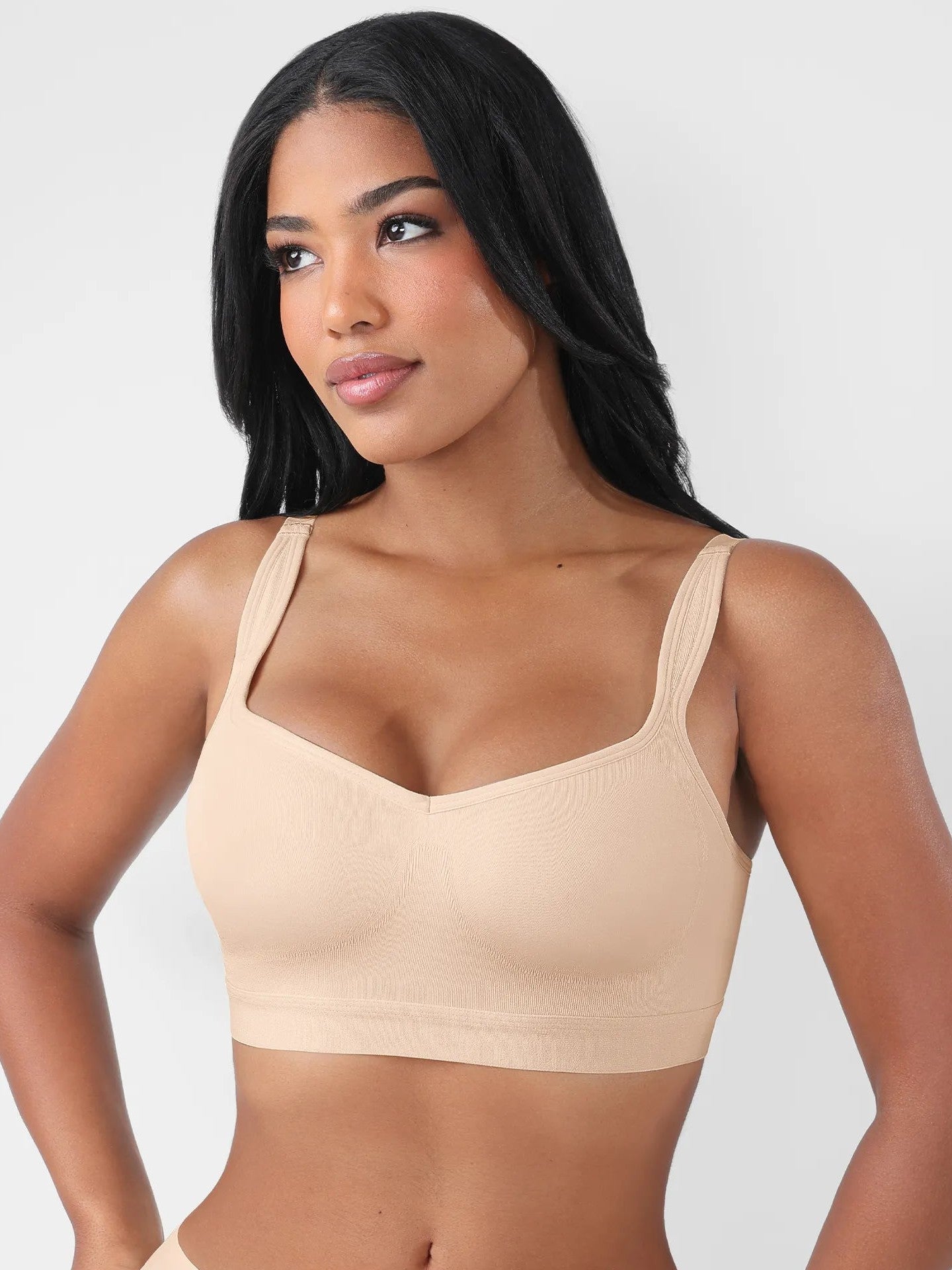 Feelingirl Full Coverage Smoothing Wireless Bra