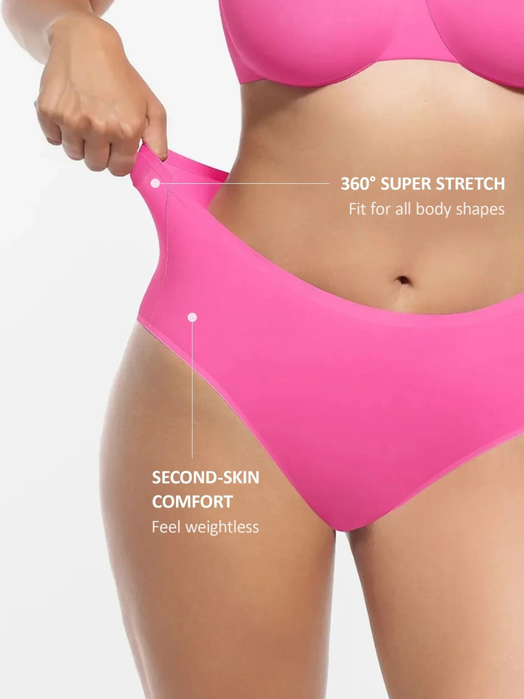 Feelingirl Cloud-Like Mid-Waist Brief Panties