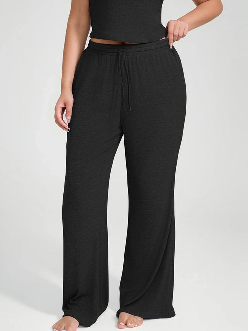 Feelingirl Breathable Ribbed Loungewear Pants