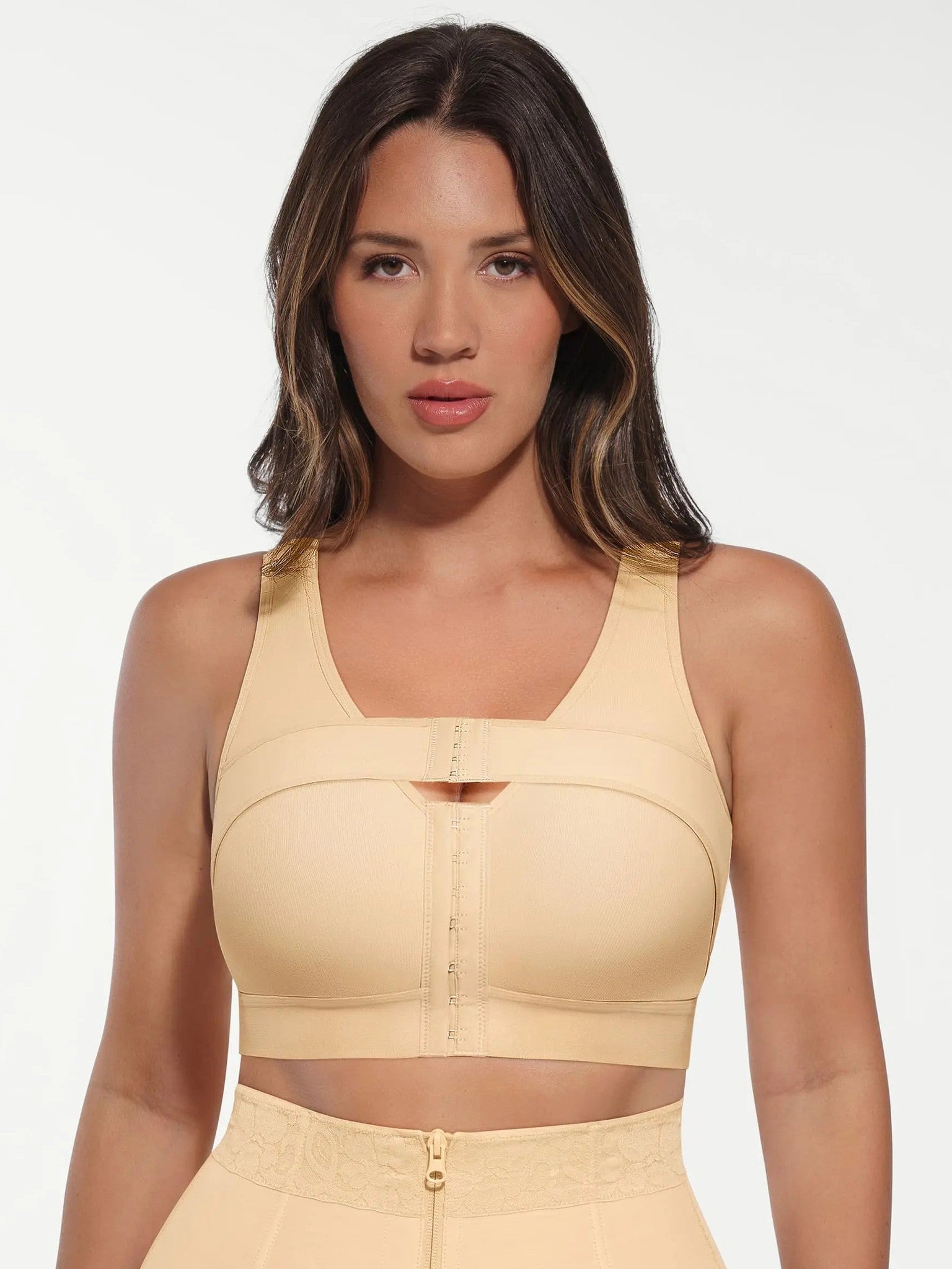 Feelingirl Post-Surgical Full Coverage Bra With Support Band