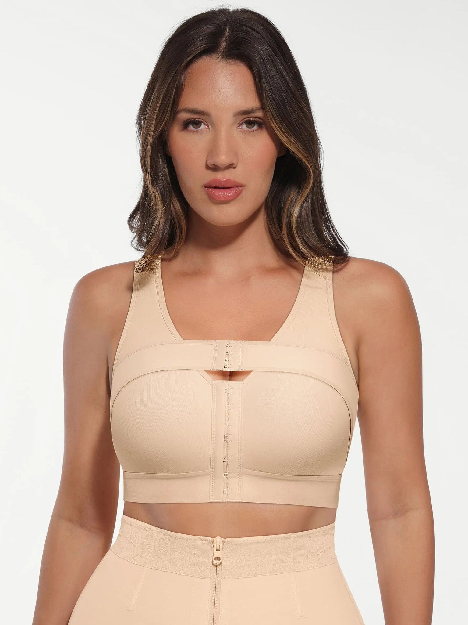 Feelingirl Post-Surgical Full Coverage Bra With Support Band
