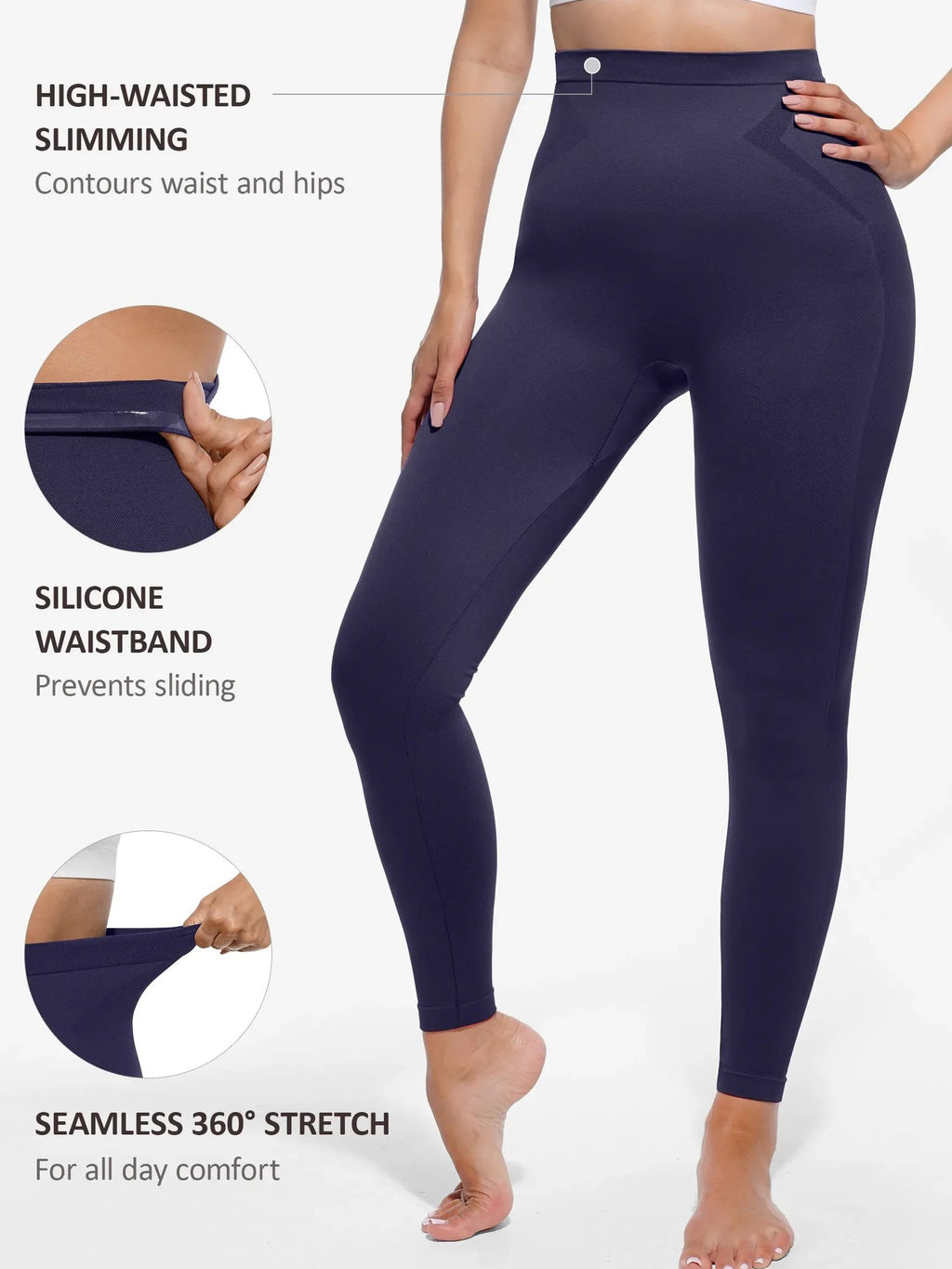 Feelingirl High-Waist Shaping Leggings