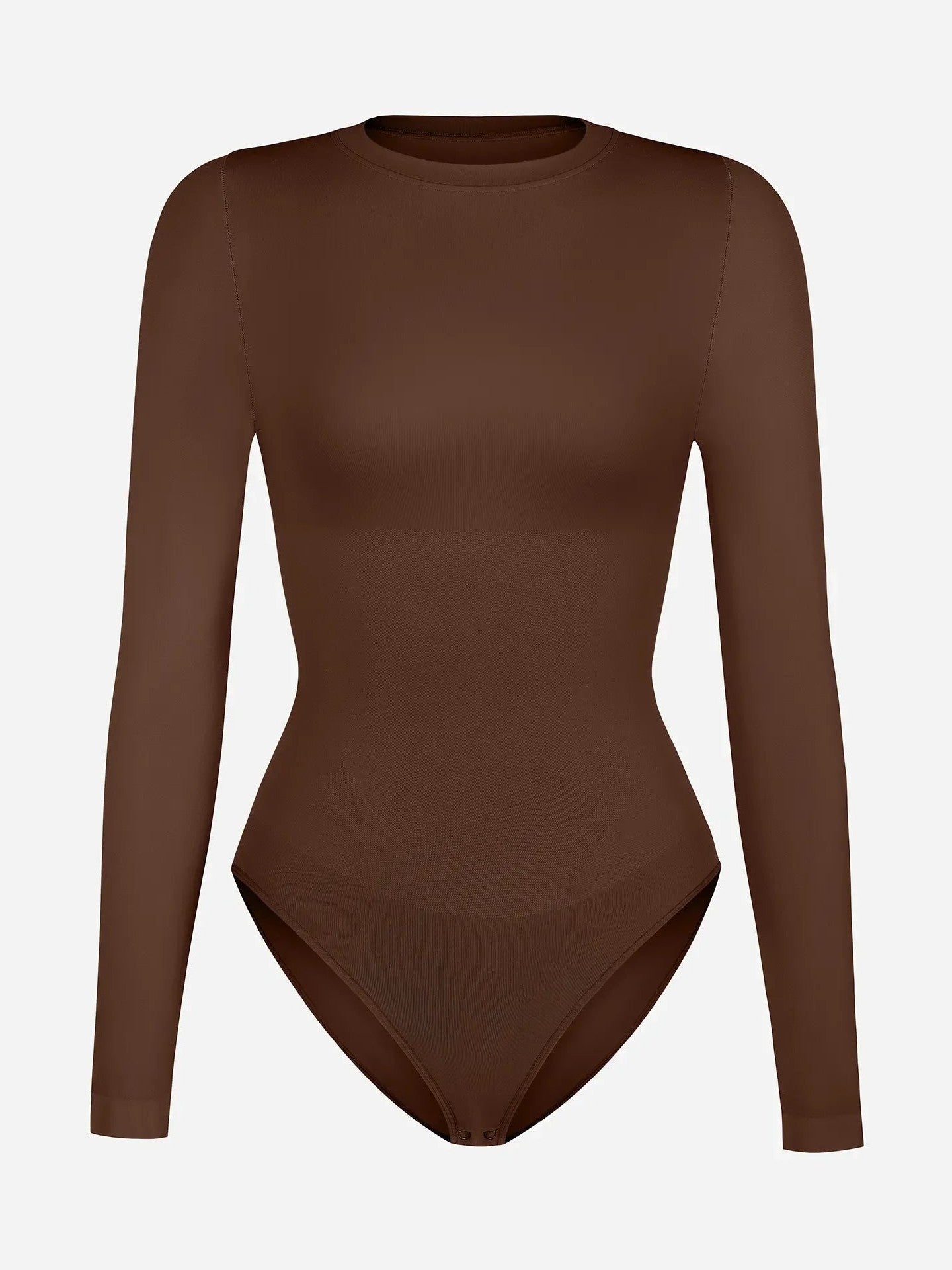 Feelingirl Seamless Ultra-Soft Crew Neck Bodysuit