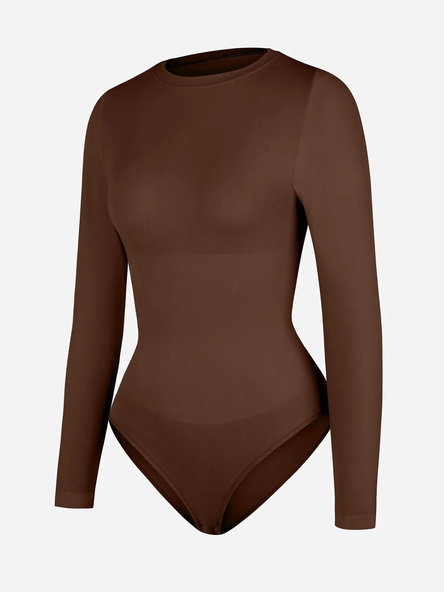 Feelingirl Seamless Ultra-Soft Crew Neck Bodysuit