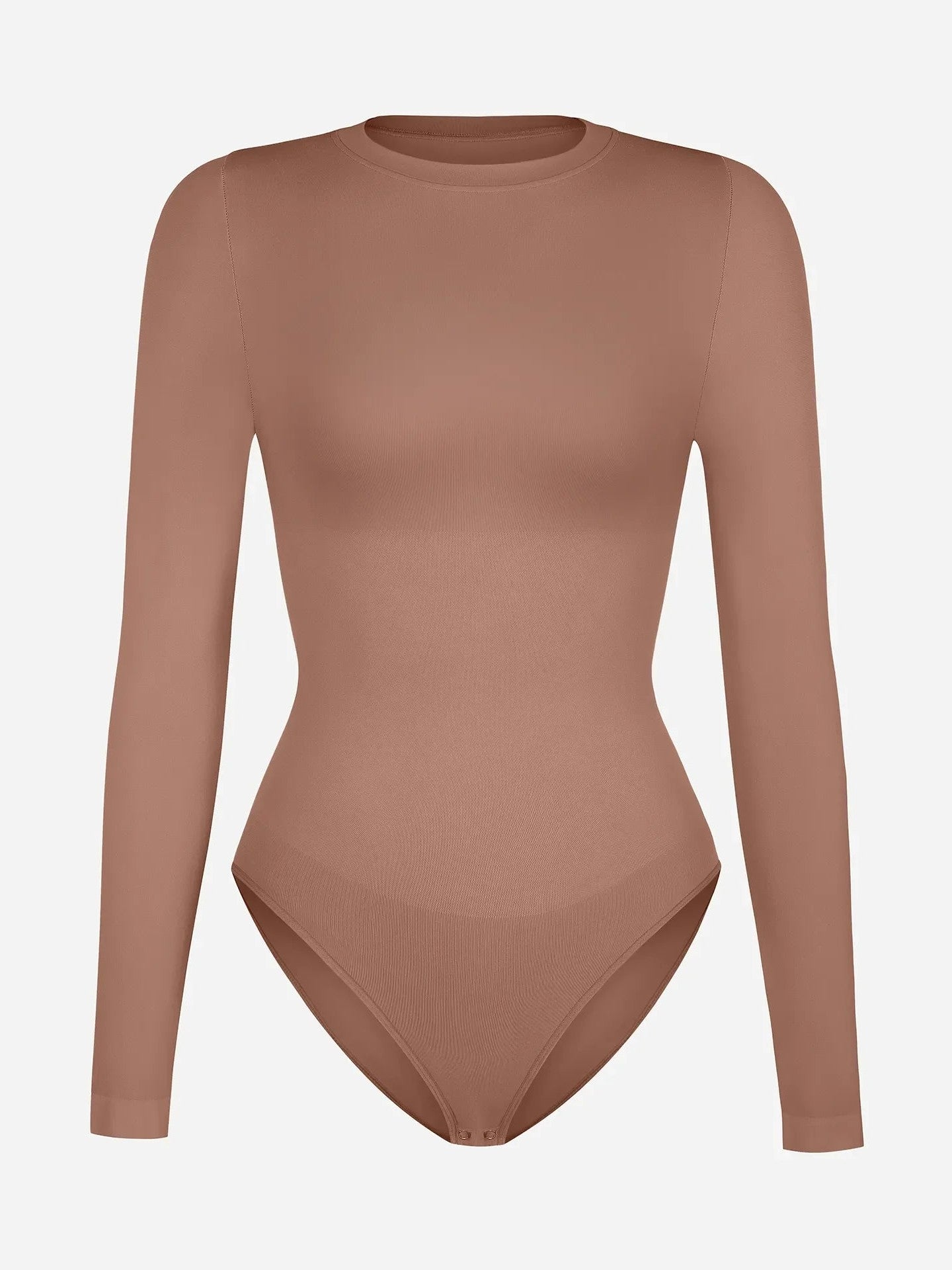Feelingirl Seamless Ultra-Soft Crew Neck Bodysuit