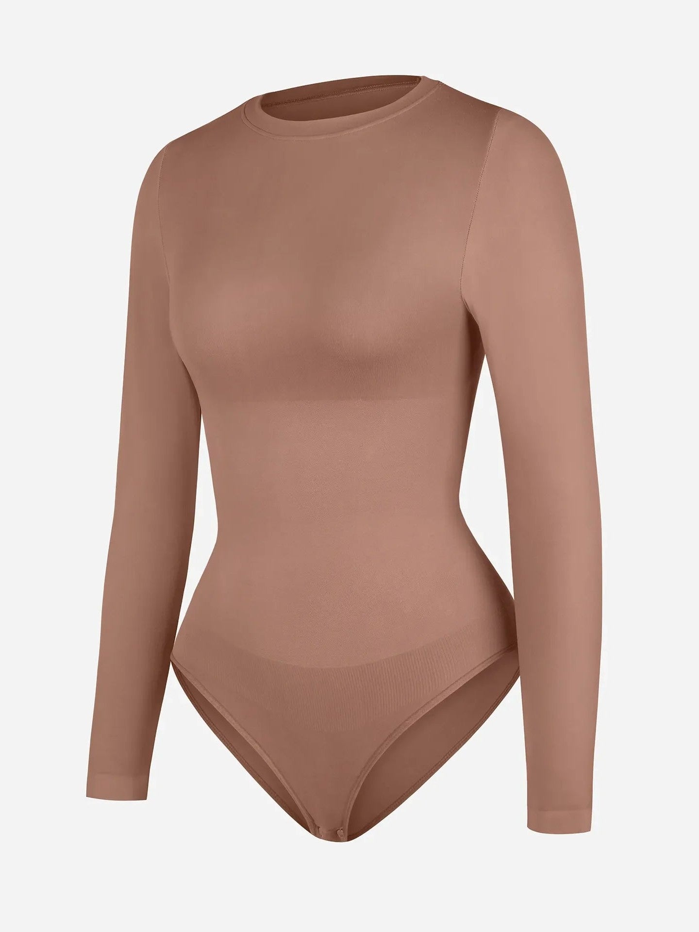 Feelingirl Seamless Ultra-Soft Crew Neck Bodysuit