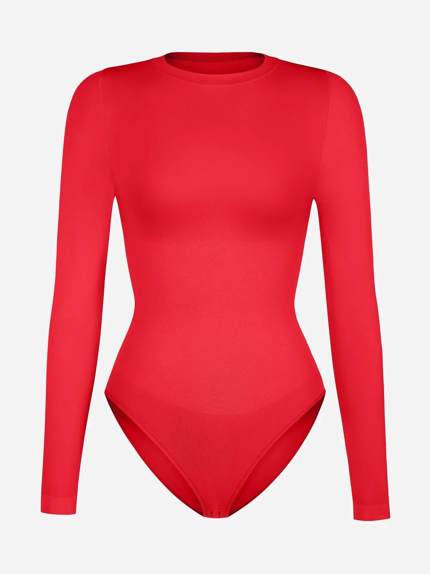 Feelingirl Seamless Ultra-Soft Crew Neck Bodysuit