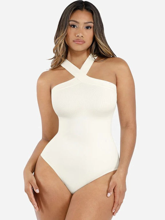 Seamless Crossback Sculpt Bodysuit