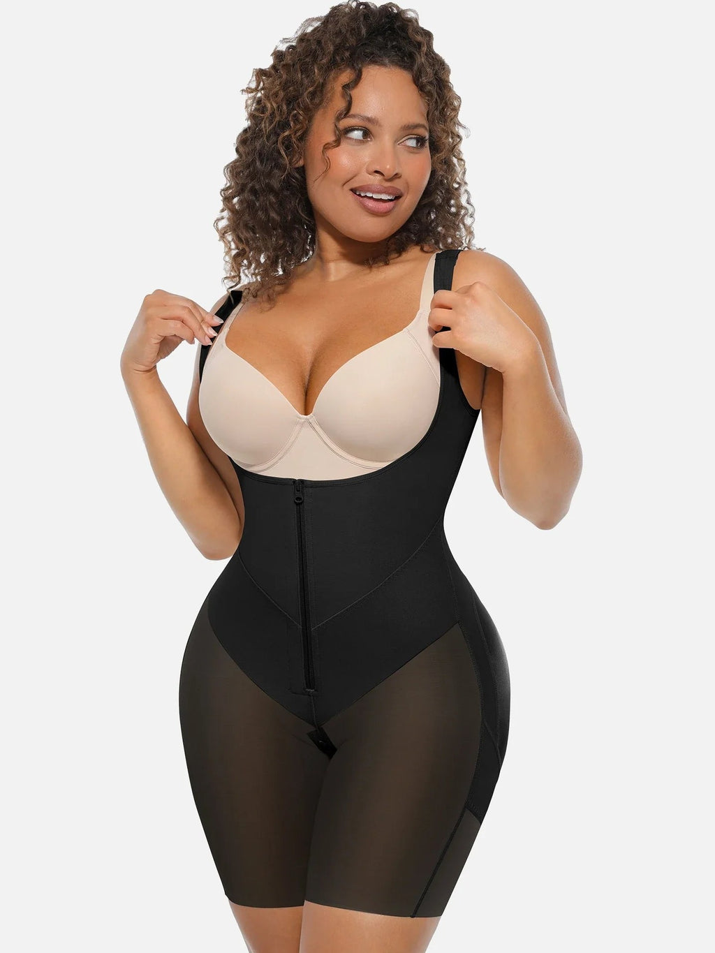 U-Shaped Faja Tummy Control Butt Lift Bodysuit
