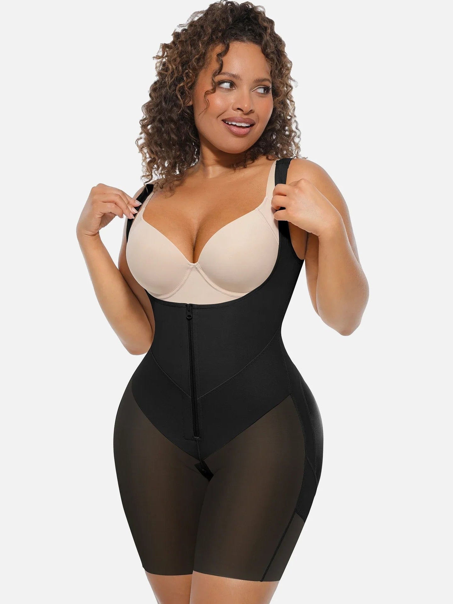 U-Shaped Faja Tummy Control Butt Lift Bodysuit