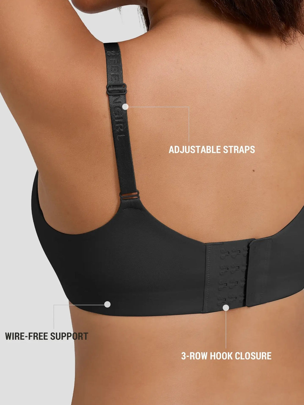 Push Up Soft Wireless Everyday Bra